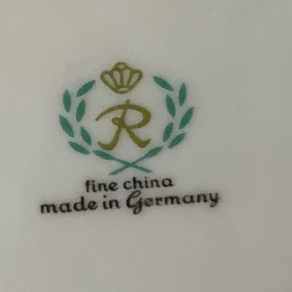 Reichenbach R Fine China Germany 12” - Picture 3 of 4
